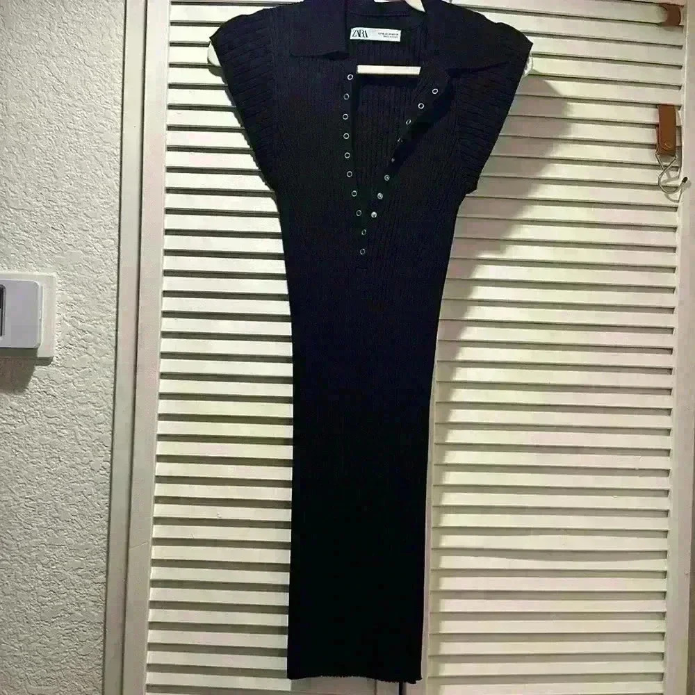 Zara black dress